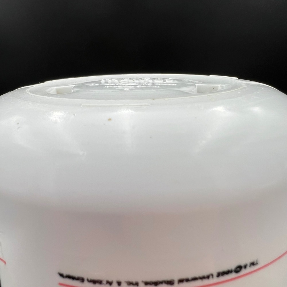 Vintage 1992 Thermos Biological Material Biohazard Food Jar Model 6700 White Red - Picture 9 of 9